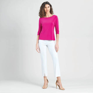 Clara Sunwoo - Blusa gola redonda manga 3/4