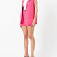 Endless Rose - Sax Oversized Vest Blazer