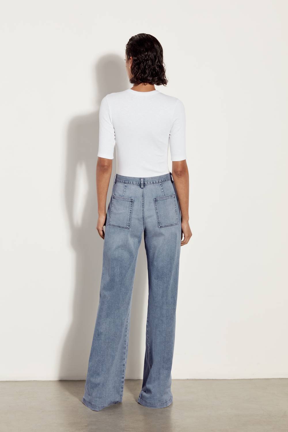 Enza Costa - TEXTURED KNIT HALF SLEEVE BODYSUIT