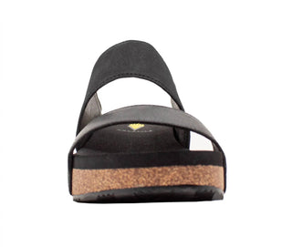 Very Volatile - Womens Campfire Metallic Slide Sandals