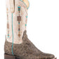 Roper - Women's Ostrich Feather Print Western Boots