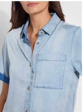 Lysse - Women's Bianca Chambray Top