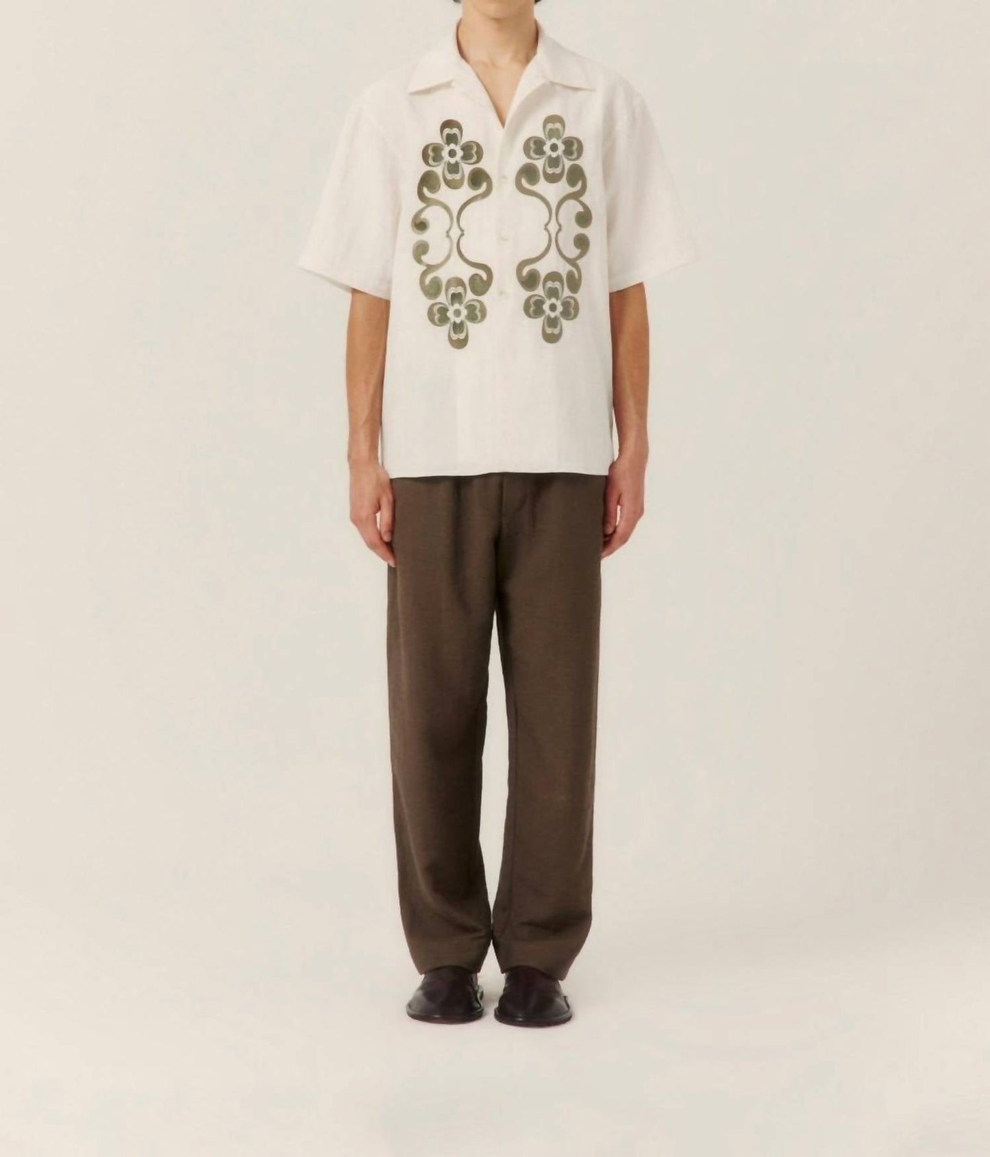 Commas - Reflection Embroidered Oversized Shirt
