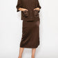 Joh - Kira Button Down Satin Top