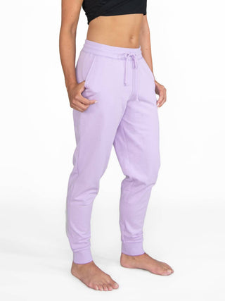 Body Wrappers - French Terry Tapered Joggers with Front Pockets