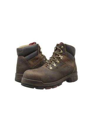 Wolverine - Botas de trabalho masculinas Cabor impermeáveis ​​e macias de 6"