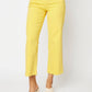 Judy Blue - Hight Waist Garment Dyed Braided Waistband Crop Wide Leg Jeans