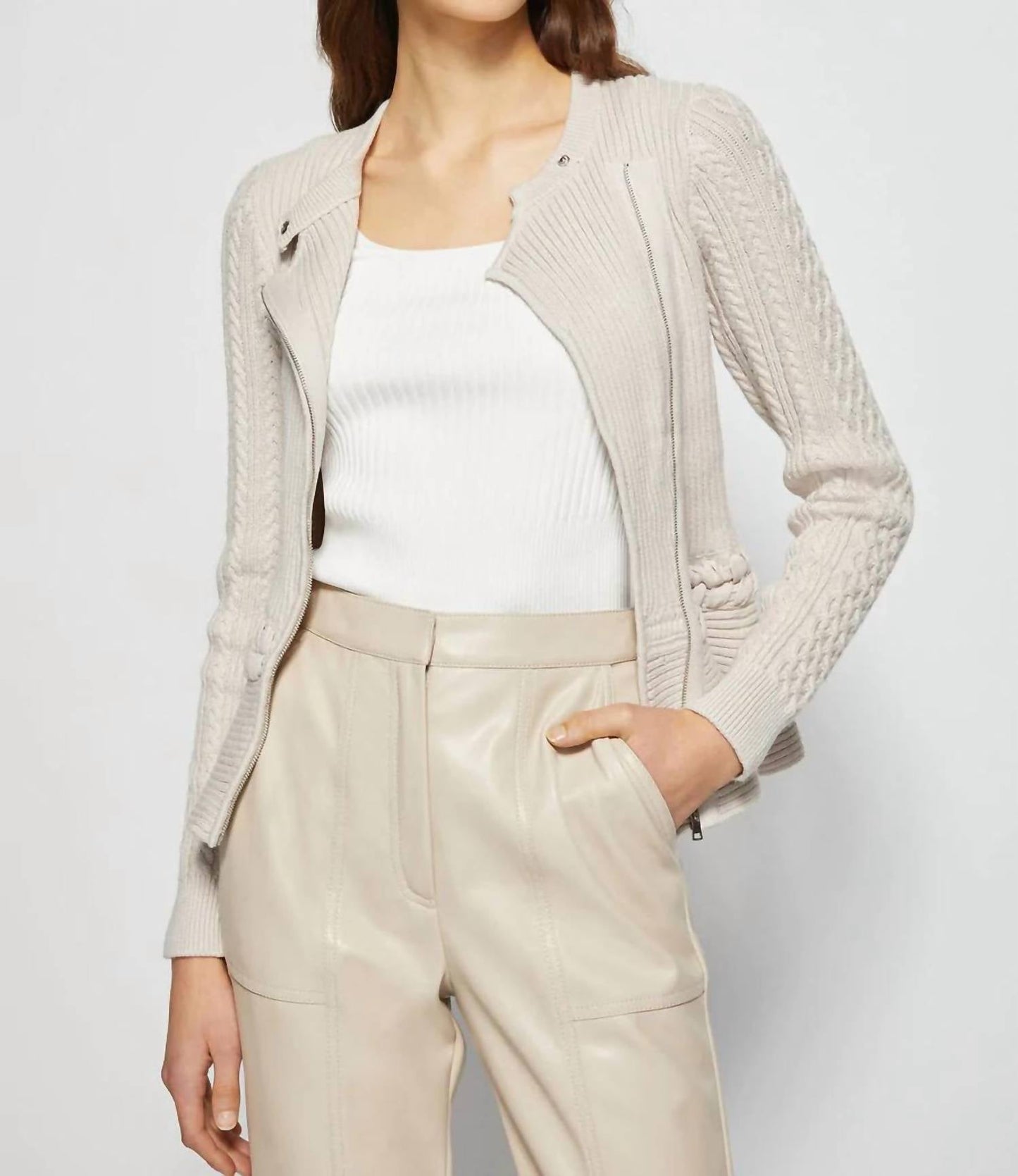 Jonathan Simkhai - Signature Andi Peplum Jacket