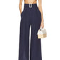 Matthew Bruch - Wide Leg Pleated Pants