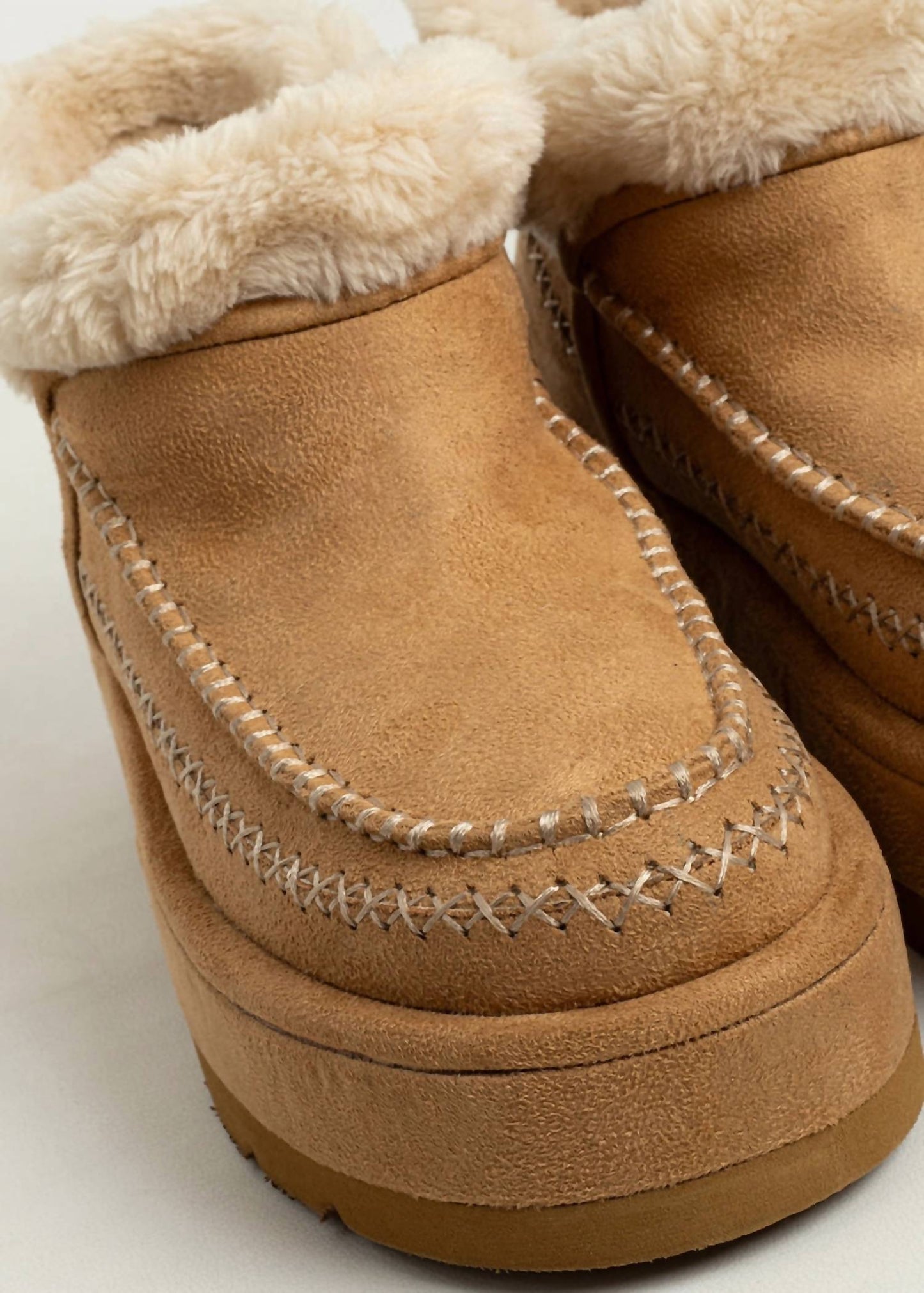 Shu Shop - Women's Ulla Faux Fur Lined Platform Booties
