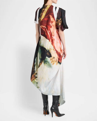 Alexander Mcqueen - Velazquez Print Dress