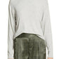 Atm - Heather Stretch Modal Lightweight Ribbed Sweater