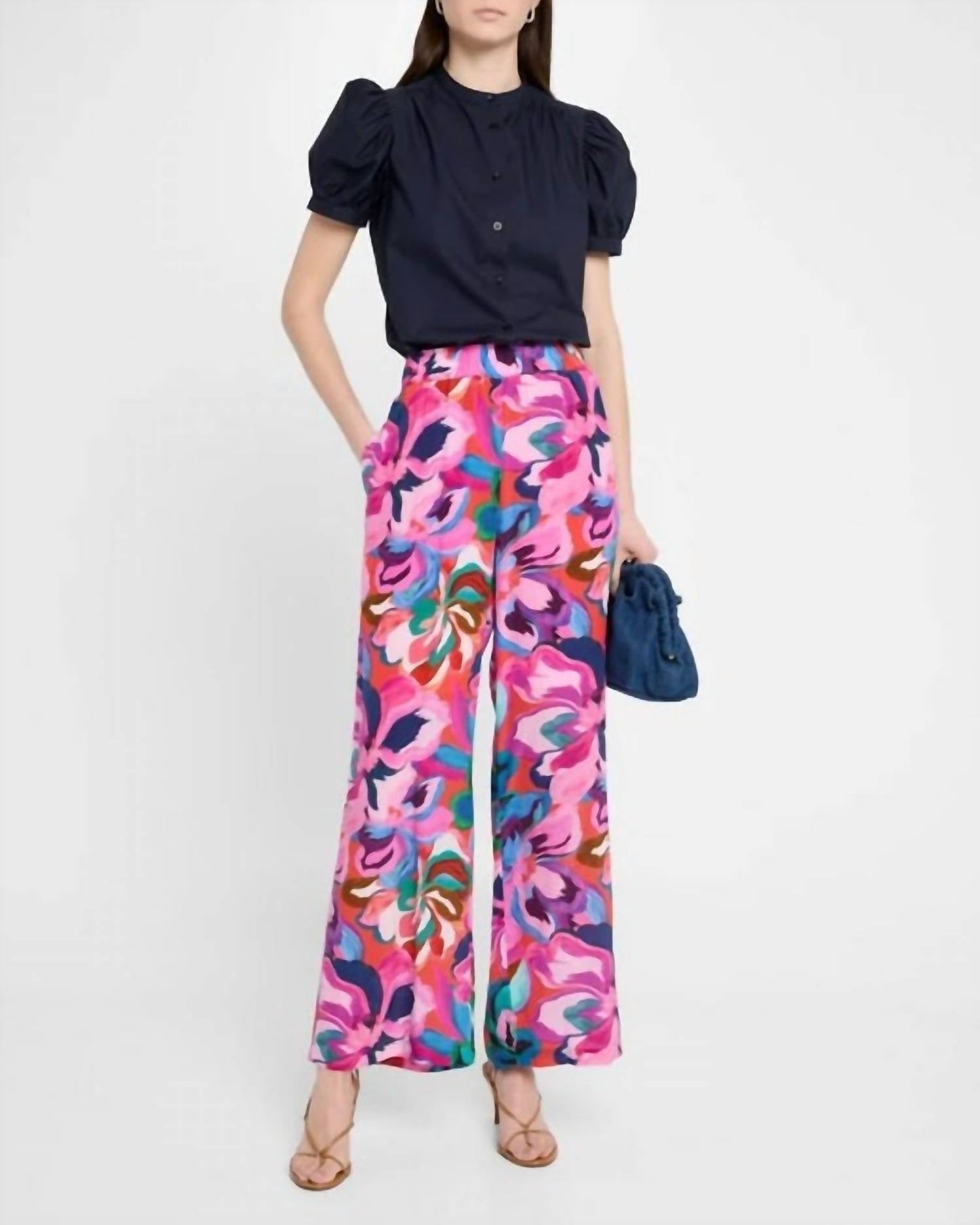 Johnny Was - SLIT WIDE LEG PANT