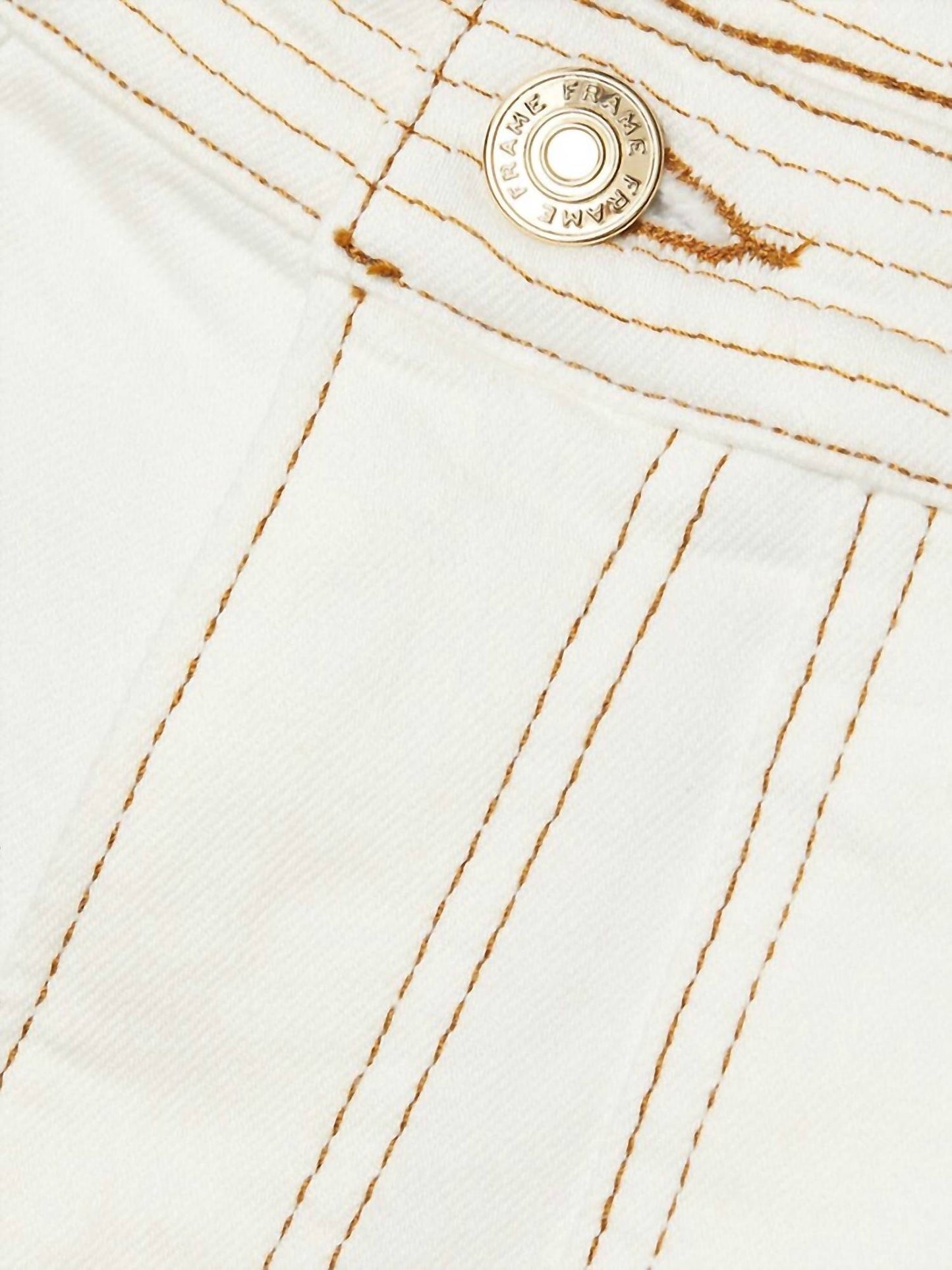 Frame - Au Natural Trapunto Straight Pants