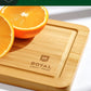 Conjunto de 3 tábuas de corte, bambu