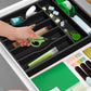 Basic Silverware Drawer Organizer, Black