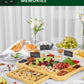 Cheese Board Set with Side Trays