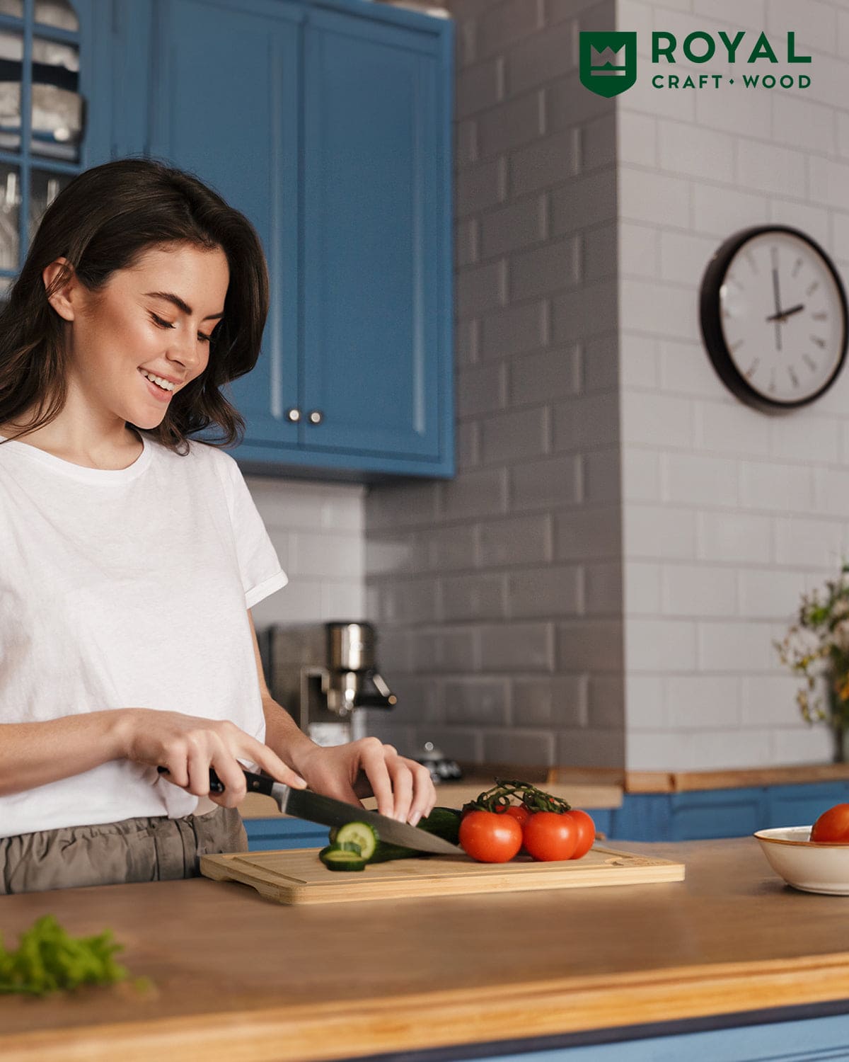 Tábua de corte L, 15”x10”