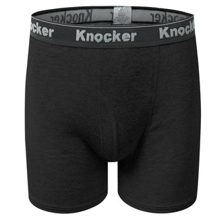 4-Pack Knocker Men's 100% Cotton Boxer Briefs