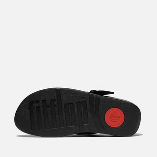 Fitflop - Women's Lulu Resin Buckle Leather Toe Post Sandals