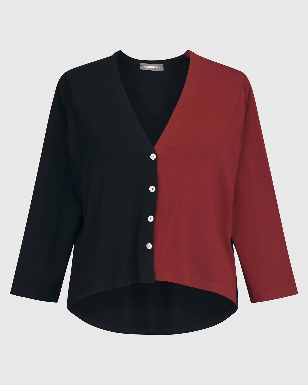 Alembika - Essential 2-tone Crop Cardigan