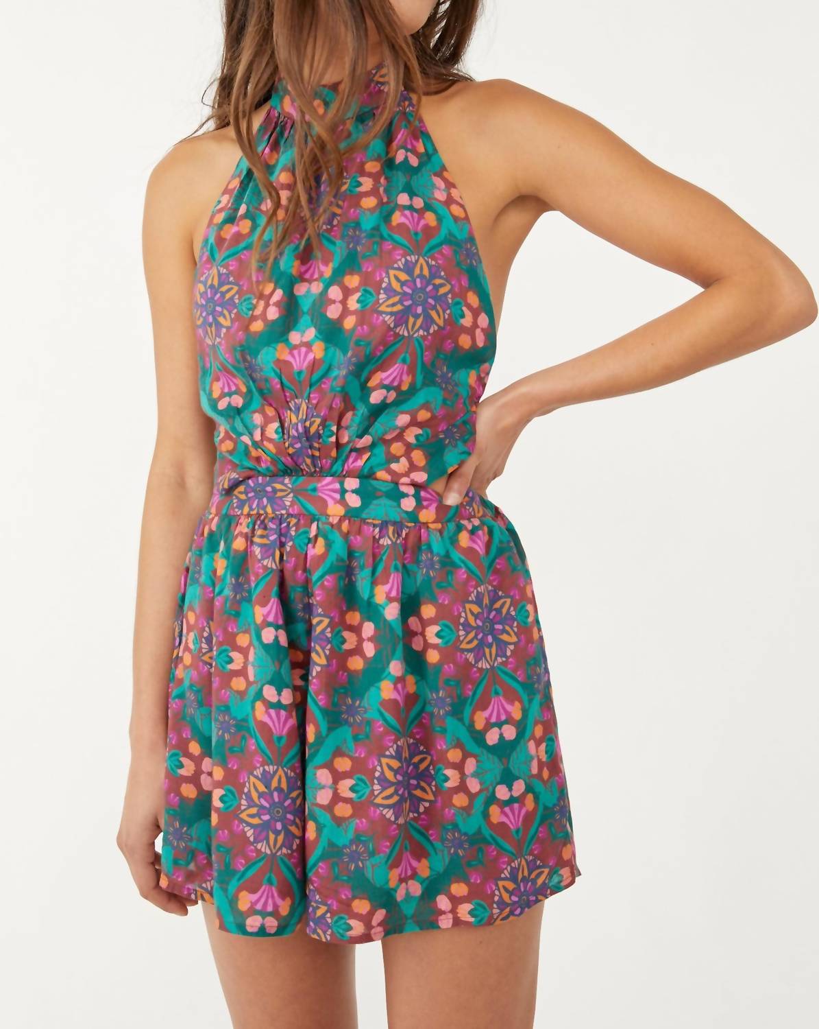 Free People - Coral Tides Romper