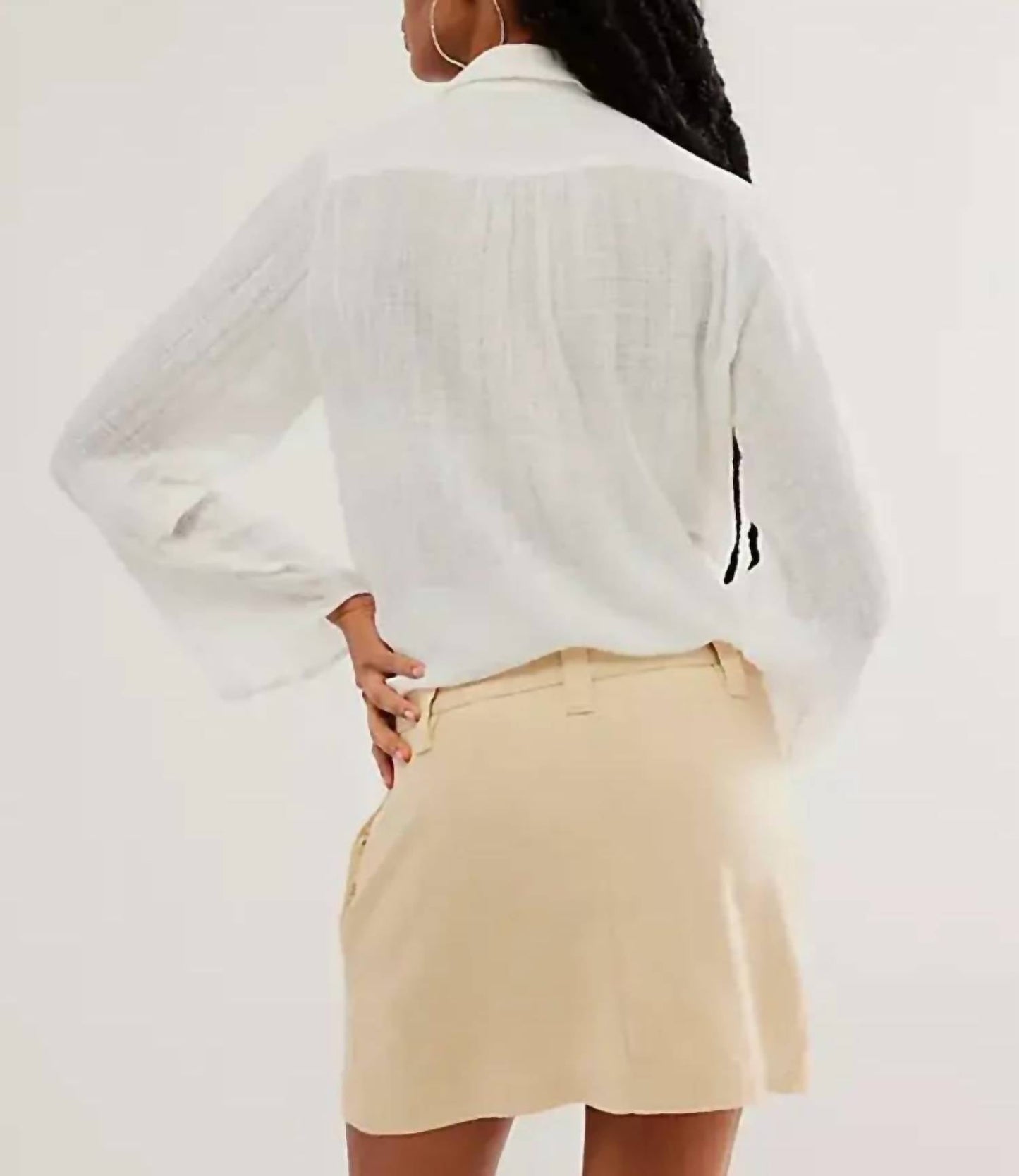 Free People - Can't Blame Me Mini Skirt