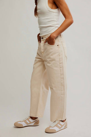 Free People - Calça Deep Trance Dropped Barrel