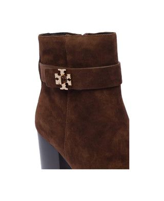 Tory Burch - Bota feminina de salto alto com trava T