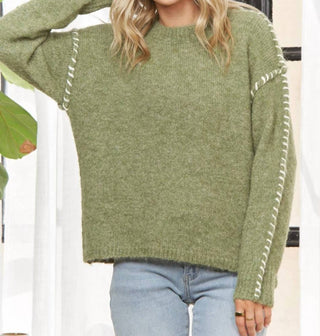 Adora - Stitch Detail Knit Sweater