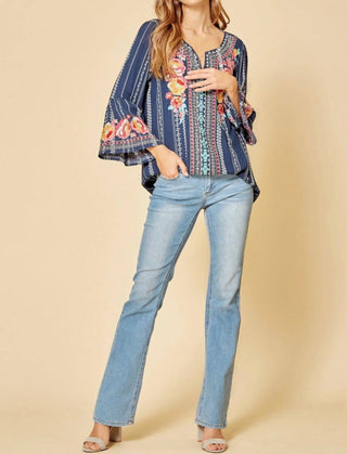 Andree By Unit - South Beach Embroidered Top