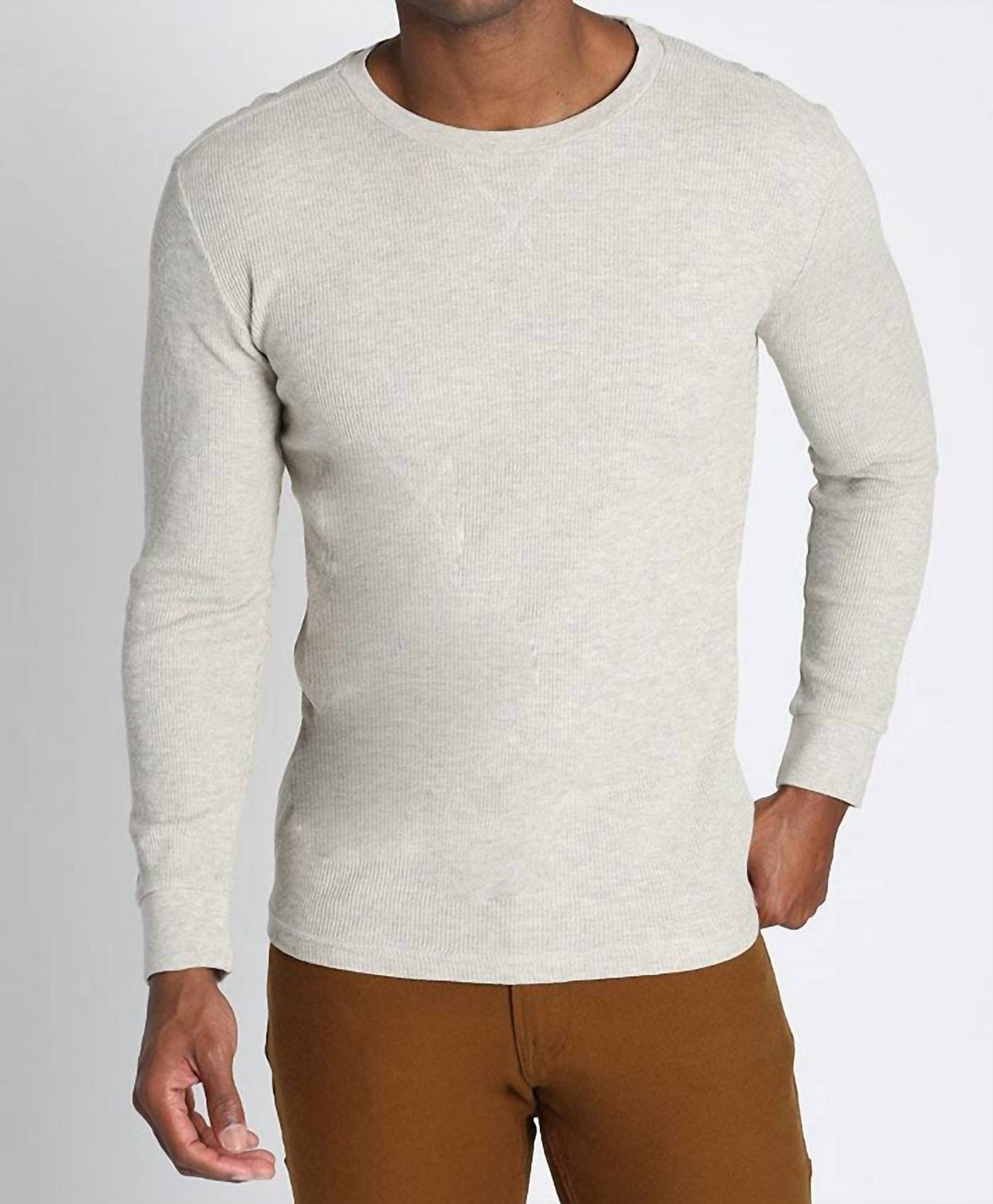 Jachs New York - Classic Waffle Crewneck Sweatshirt