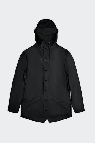 Rains - Snap Closure Raincoat Jacket