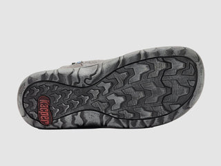 Kcr Group - Botas femininas originais de couro, cano alto e grosso com zíper