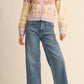 &Merci - Fair isle heart cardigan