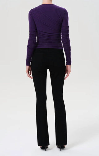 Agolde - Ingram Split High-rise Skinny Jeans