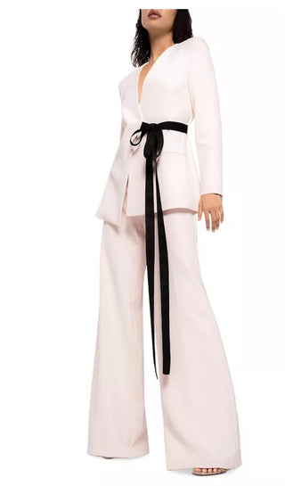 Pinko - Jaqueta Mora Giacca Cady com gravata lateral