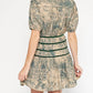 Entro - Forest Toile Mini Dress