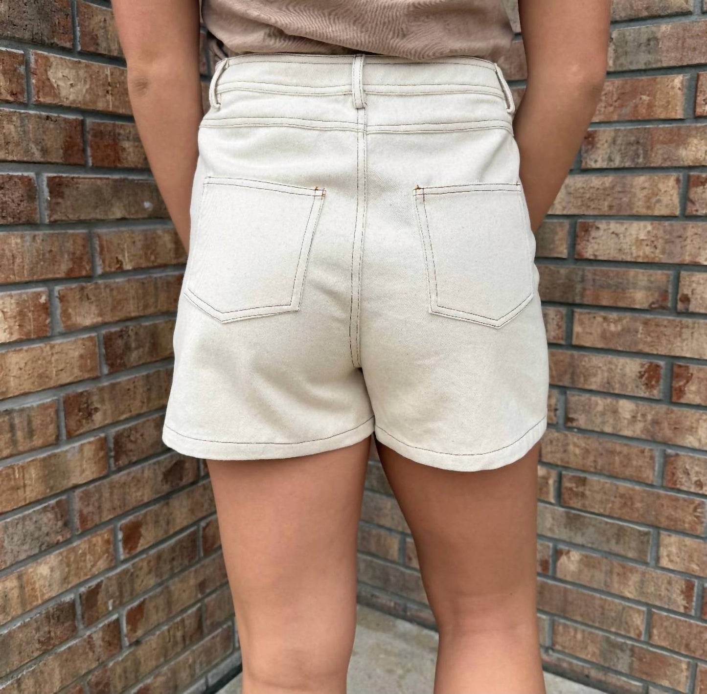 Mother - Get To It High Rise Denim Short