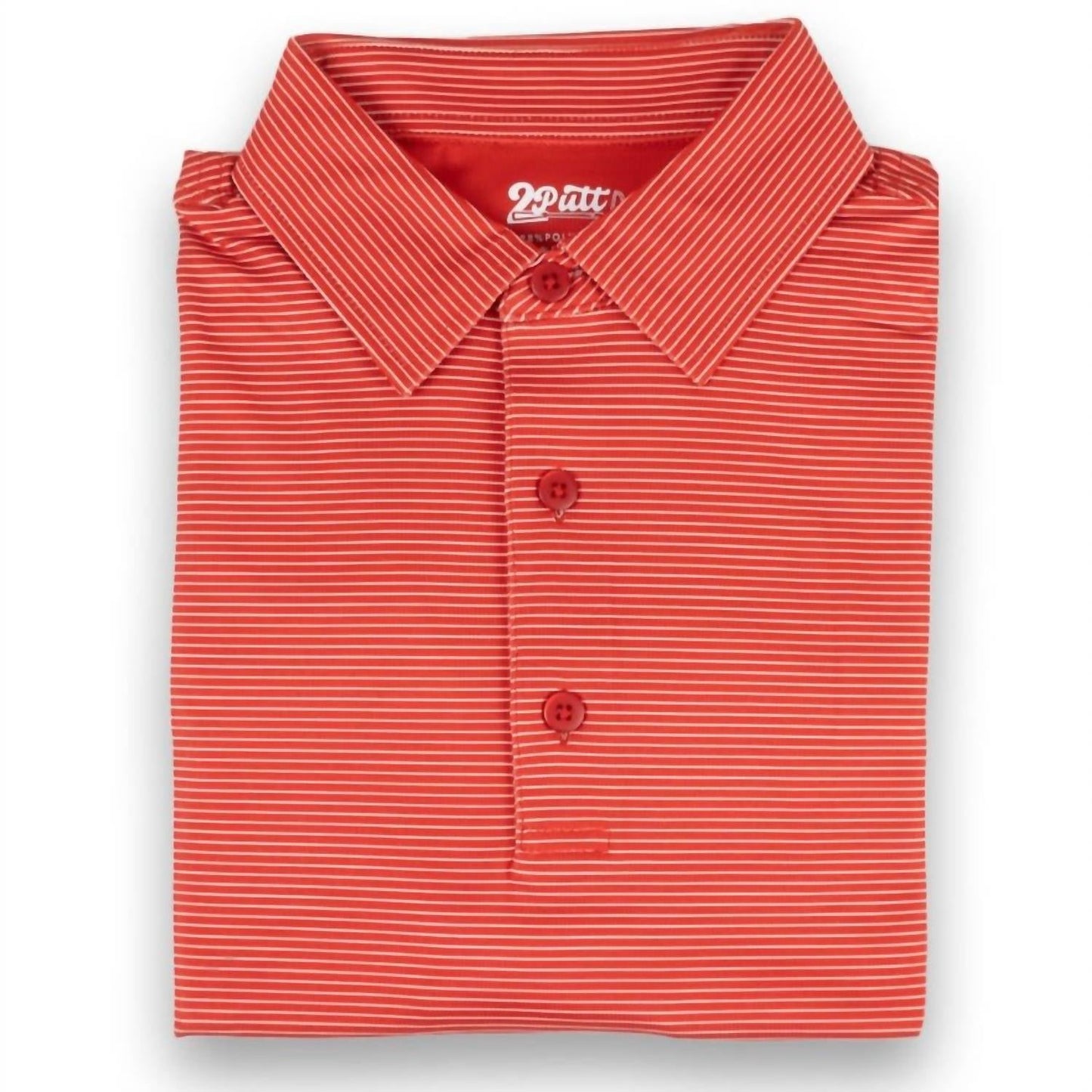 2Putt - Men's Short Sleeve Stripe Polo