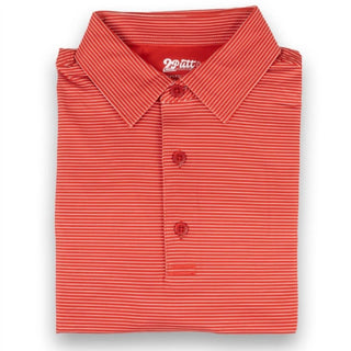 2Putt - Men's Short Sleeve Stripe Polo