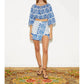 Boteh - Petale Off Shoulder Crop Top