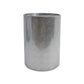 Modern Round Accent Table With Hammered Surface