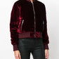 Amiri - Velvet Satin Bomber Jacket