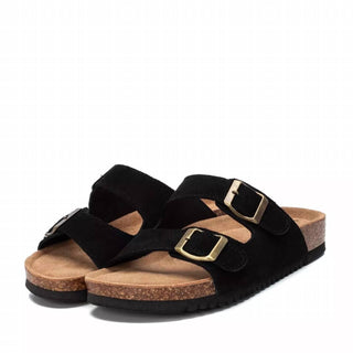 Xti - Sandálias femininas com fivela dupla