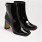 Sam Edelman - Women's Irie Squared Toe Block Heel Fashion Wide Ankle Booties