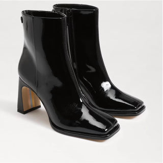 Sam Edelman - Botas femininas Irie de bico quadrado e salto bloco, estilo bota larga de cano curto