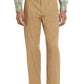 Wood Wood Aaren Organic Cotton Fine Twill Trousers in Khaki, Size 33