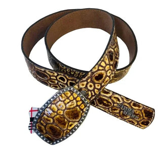 Cipo & Baxx - Unisex Leather Belt