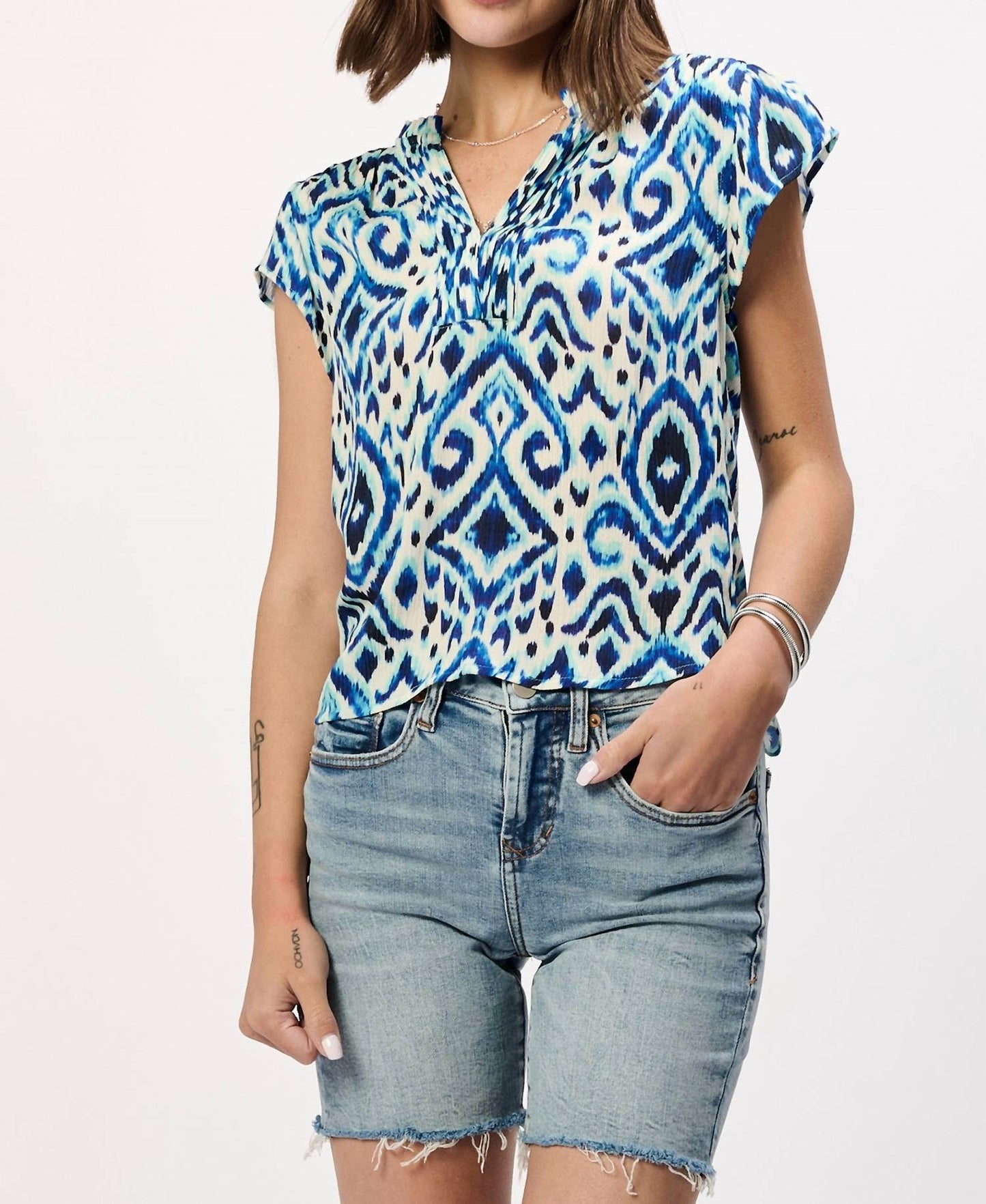 Another Love - Blair Short Sleeve Blouse